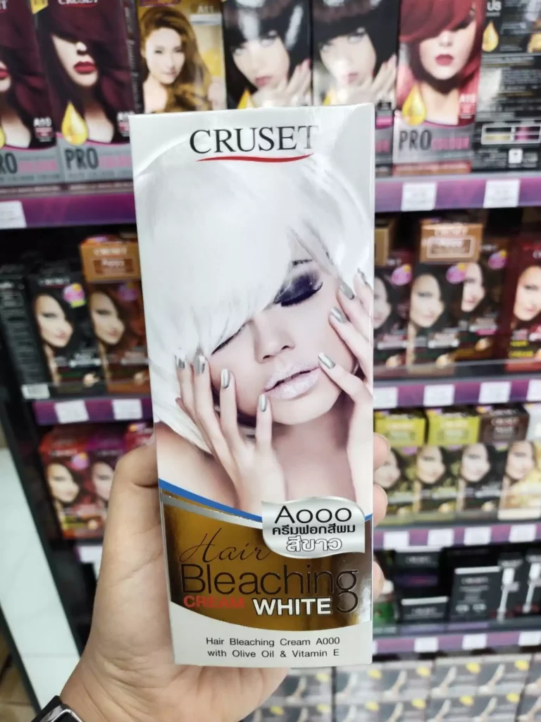น้ำยาฟอกสี CRUSET Hair Bleaching Cream A000