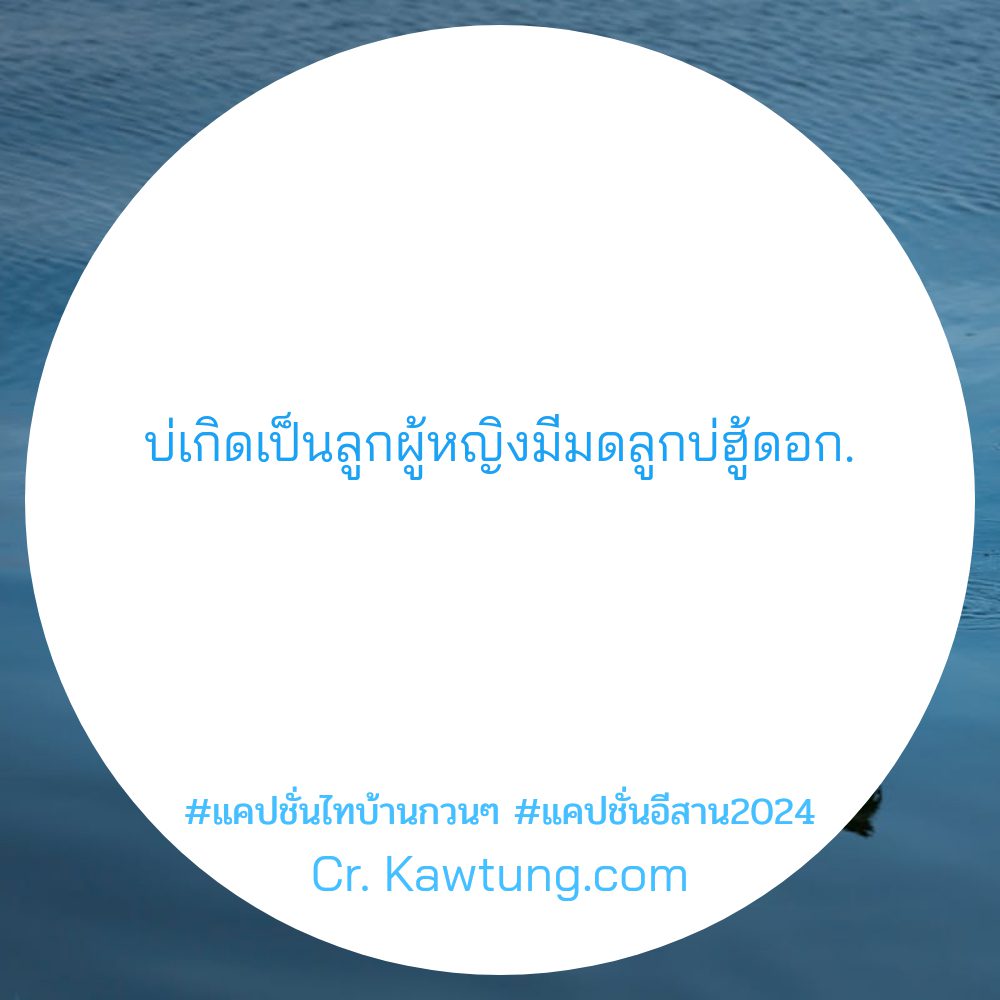 📳 แคปชั่นอีสาน2024 แคปชั่นแค่ปชั่นภาษาลาวน่ารักๆ จากชาว Twitter ถูกใจให้แชร์!