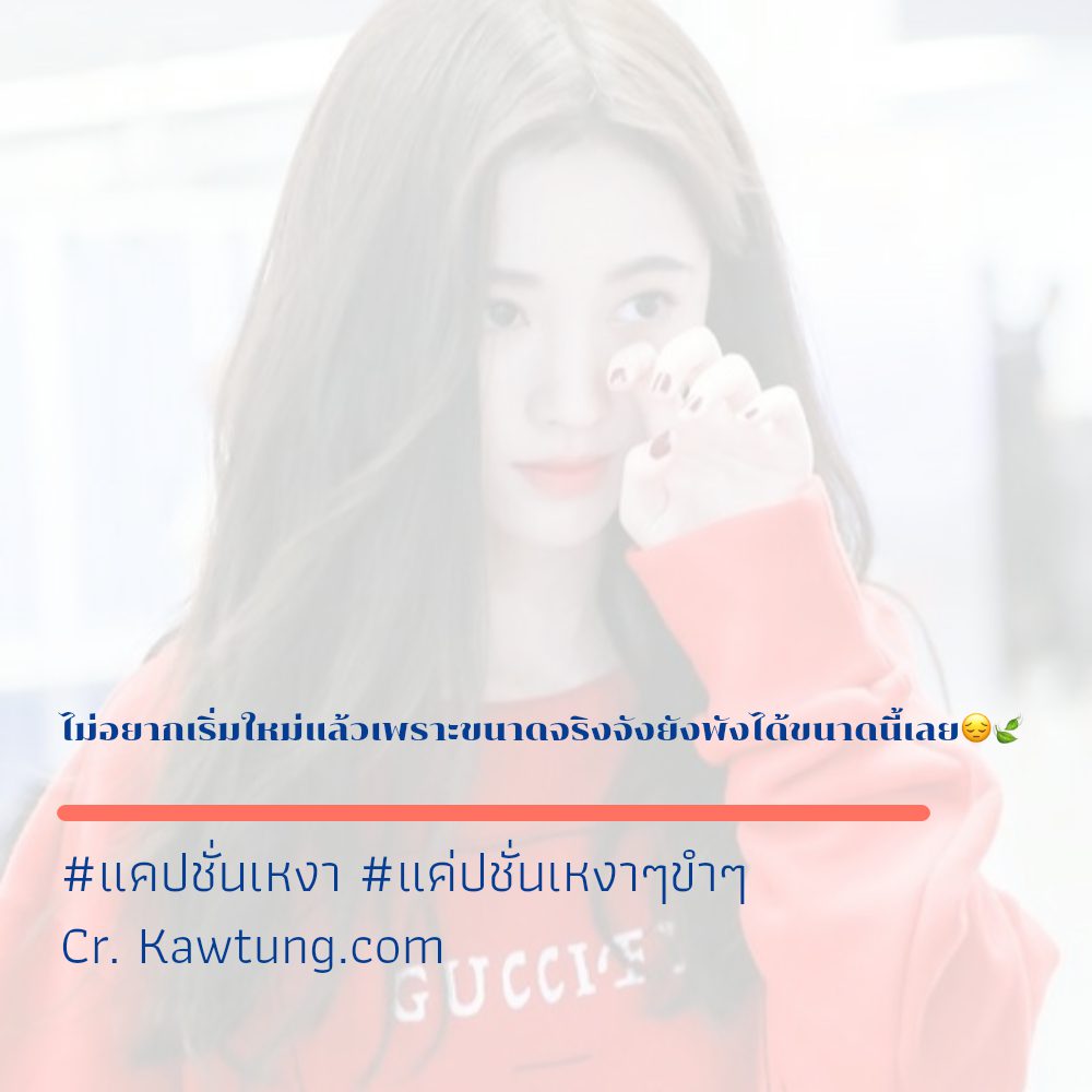 🐊 แคปชั่นเหงา จาก Twitter ลองอ่านดู
